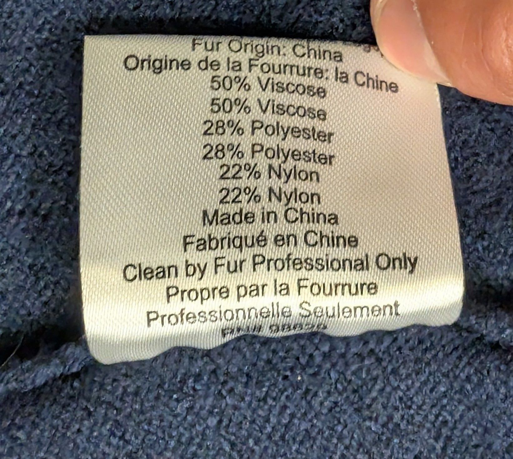Designer La Fiorentina Genuine Fox Fur Poncho Embroidered One Size Size ONE SIZE - 5 Thumbnail