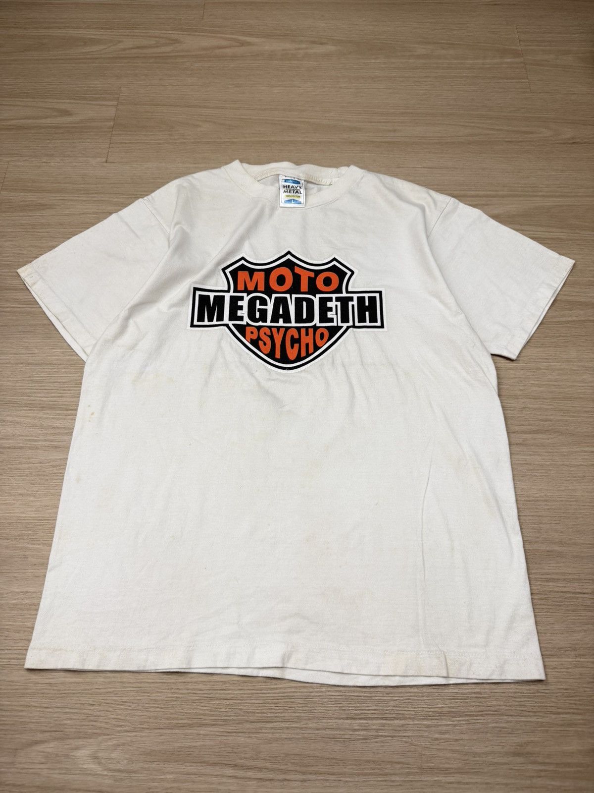 Vintage Vintage Megadeth t-shirt Size US L / EU 52-54 / 3 - 4 Thumbnail