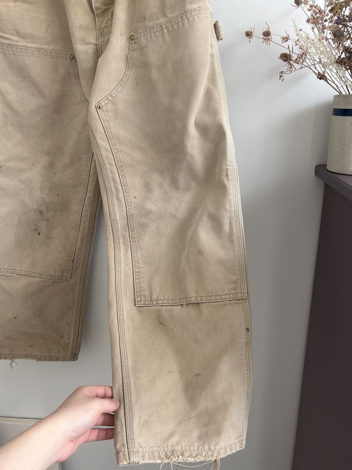 Carhartt Vintage Made in U.S.A Carhartt double knee pants Size US 31 - 3 Thumbnail
