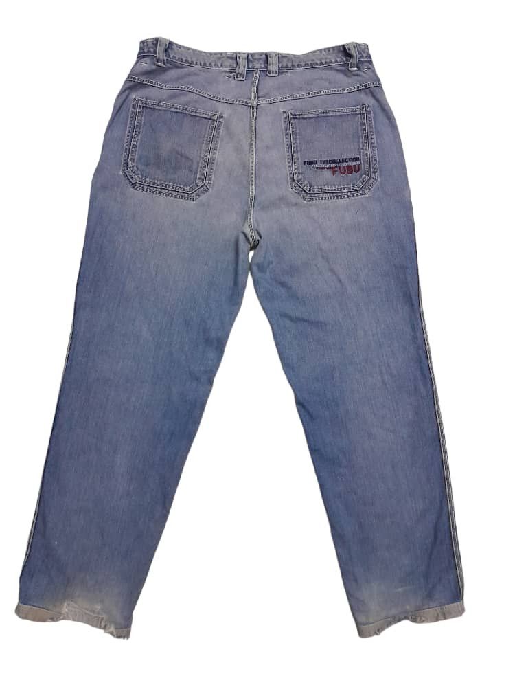 Fubu FUBU Reversible 2 sided Denim (F14) Waist 38 Size US 38 / EU 54 - 1 Preview