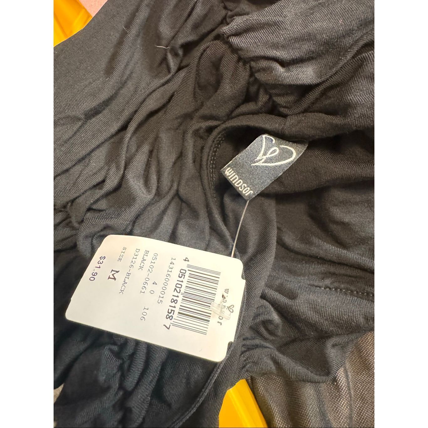 Other Windsor Black Ruched Mini Dress – Size M Size M / US 6-8 / IT 42-44 - 5 Thumbnail