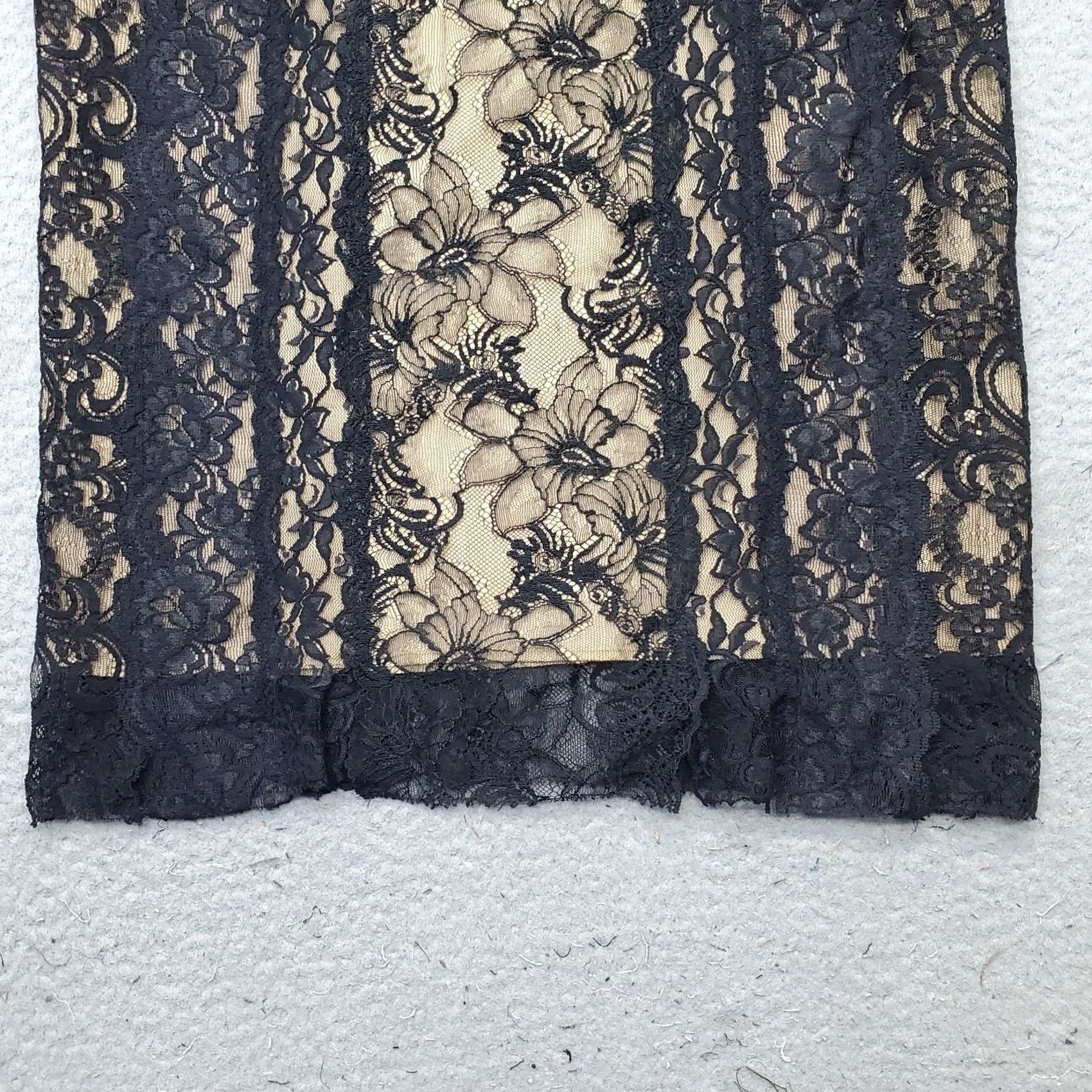 Nicole Miller Nicole Miller Mini Skirt Womens L Multicolor Floral Lace Overlay Lined USA Made Skirt Womens Size L Girls Mens Size 36" / US 14 / IT 50 - 8 Thumbnail