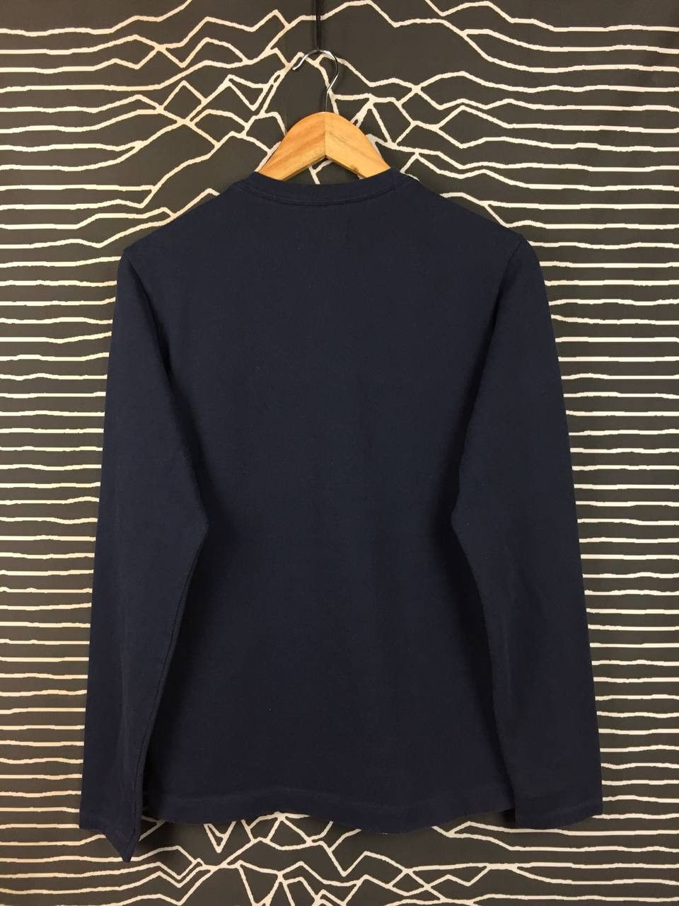 Vintage Taylor Stitch Navy Blue The Heavy Bag Henley Tee Size US S / EU 44-46 / 1 - 5 Thumbnail