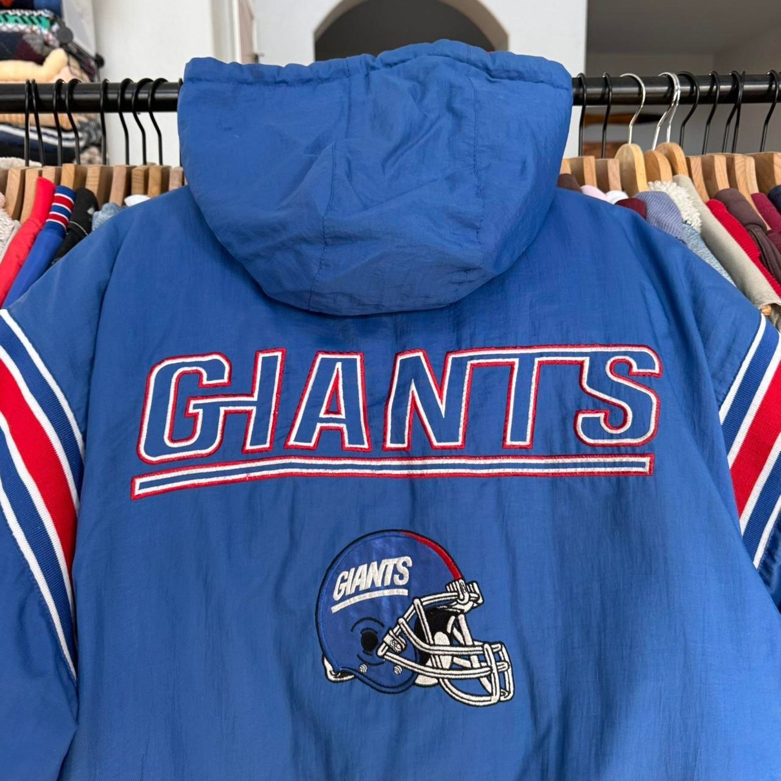 Pro Player Vintage 90s Pro Player Giants Puffer Jacket Size US XL / EU 56 / 4 - 2 Thumbnail