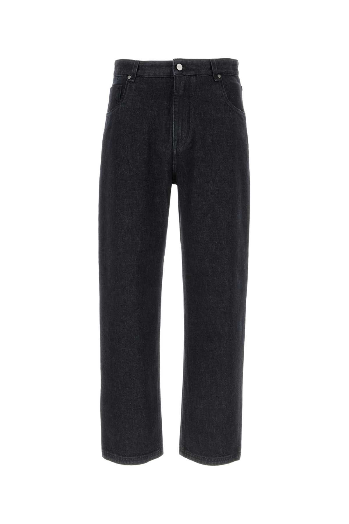 Fendi Black Denim Jeans Size US 32 / EU 48 - 1 Thumbnail