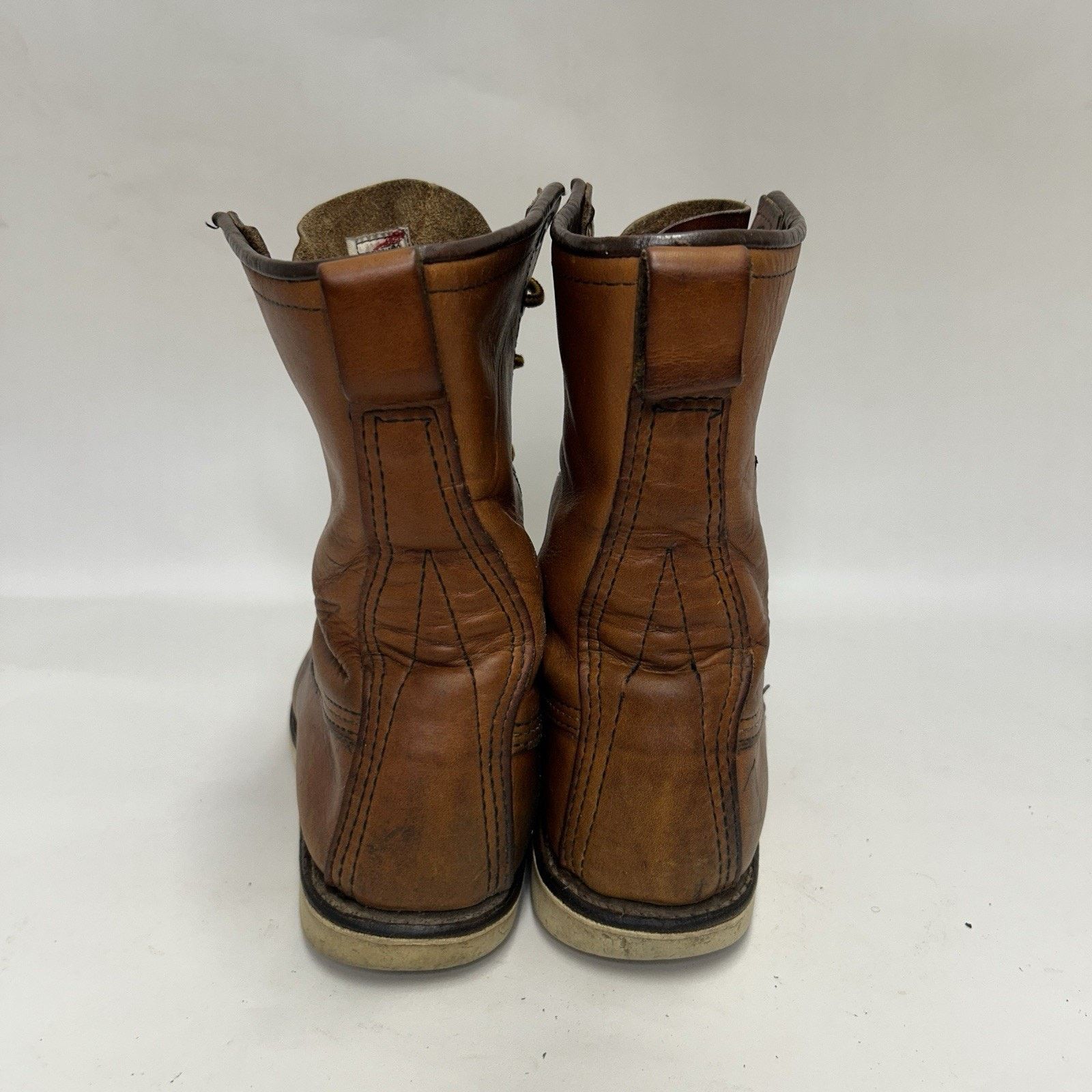 Red Wing Red Wing 10877 8” Leather Moc Toe Heritage Boots “Brown” Size US 10 / EU 43 - 5 Thumbnail