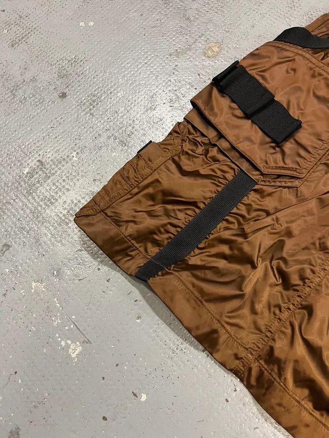 Jean Paul Gaultier AW2003 Jean Paul Gaultier Bondage Parachute Brown Skirt Size 27" / US 4 / IT 40 - 7 Thumbnail