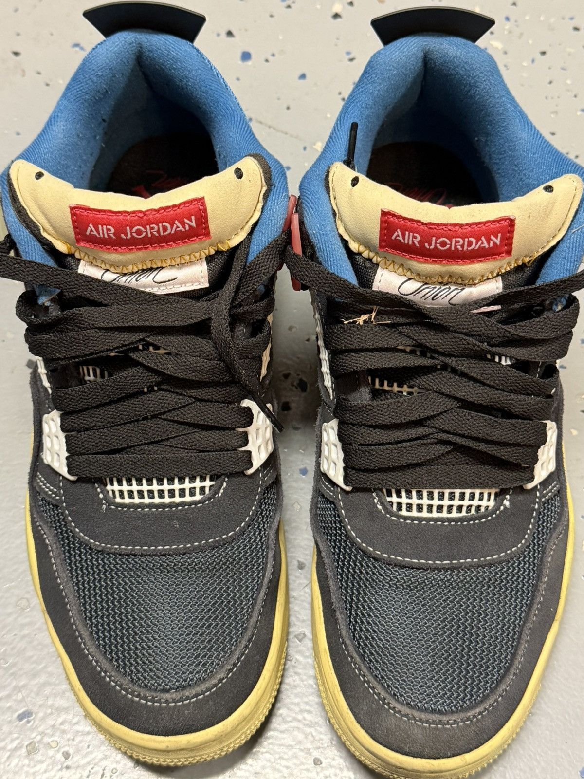 Nike Jordan 4 Union LA Off Noir Size US 9.5 / EU 42-43 - 7 Thumbnail