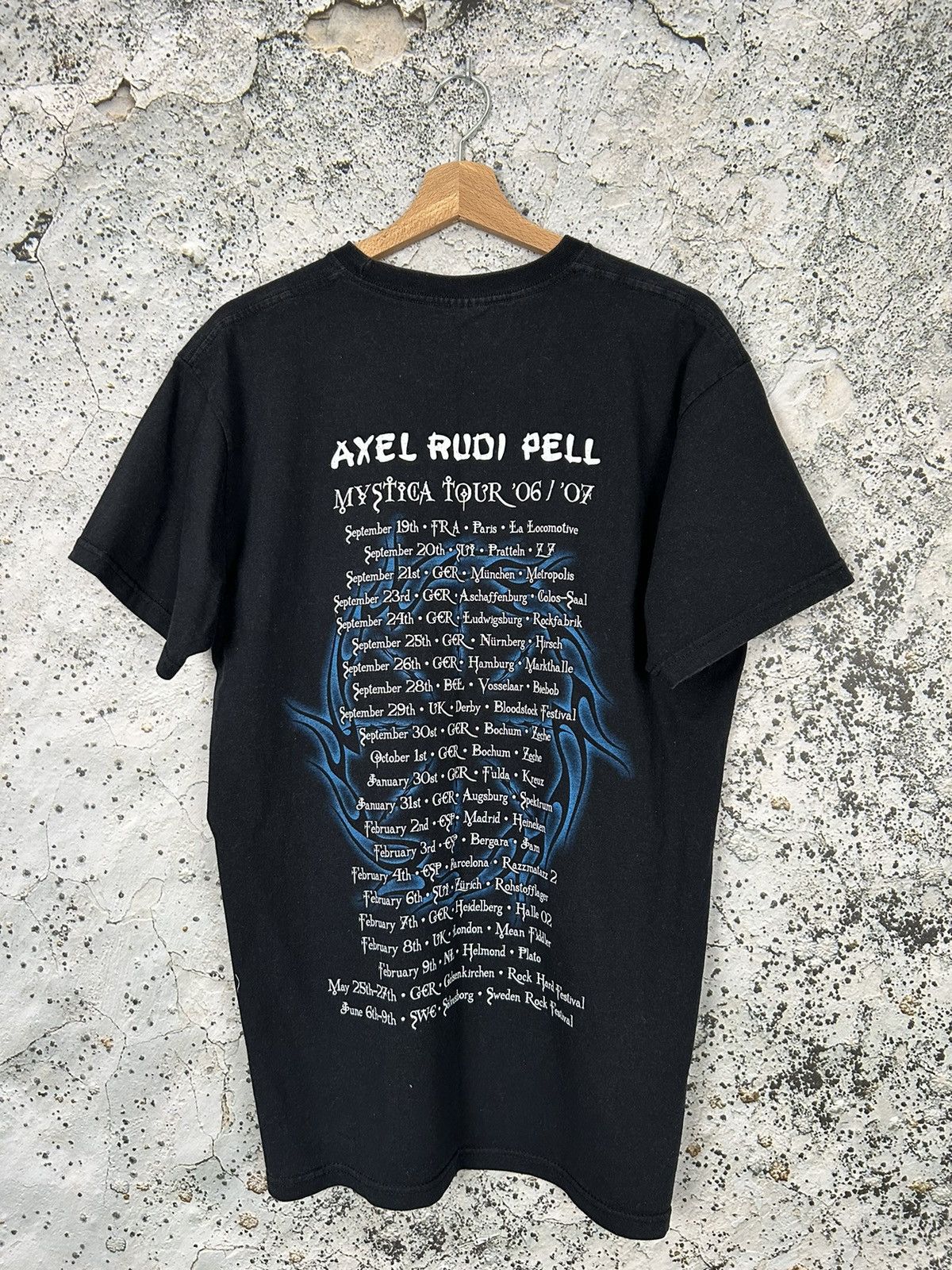 Band Tees Axel Rudi Pell Rock Band Tee Metal Grunge Punk Vintage Size US L / EU 52-54 / 3 - 4 Thumbnail