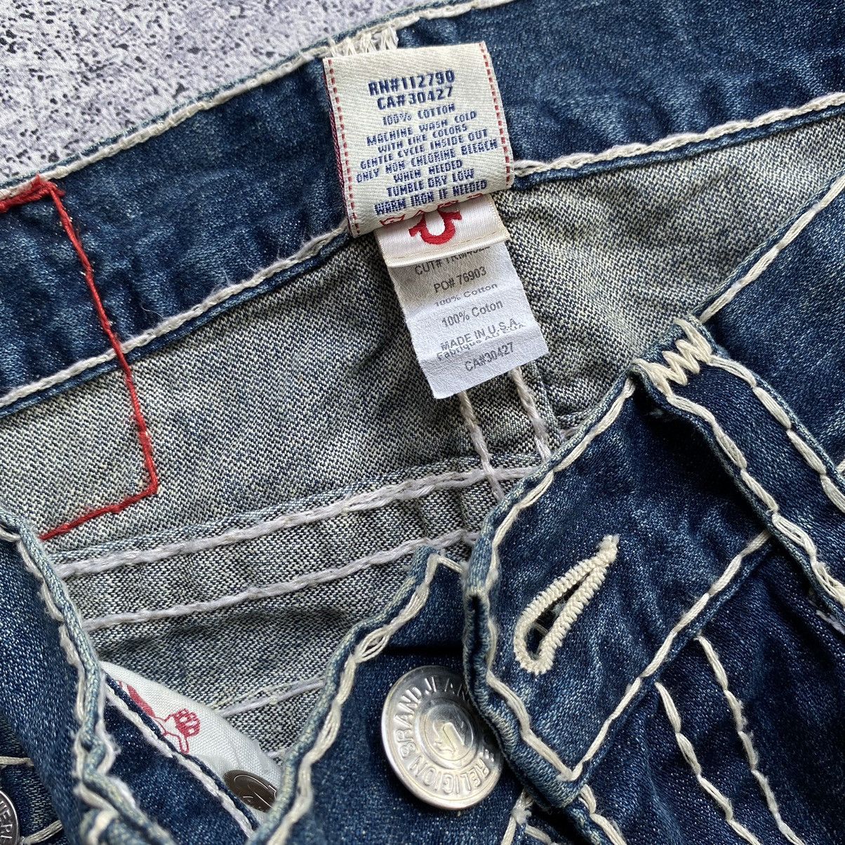 True Religion Flared🔥 TRUE RELIGION Vintage Denim Jeans Pants Size US 34 / EU 50 - 8 Thumbnail