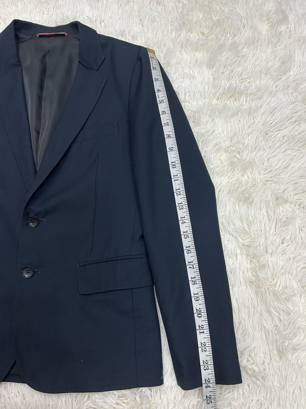 Japanese Brand × Journal Standard Journal Standard Polyester Rayon Blazer Jacket Size 40S - 10 Thumbnail