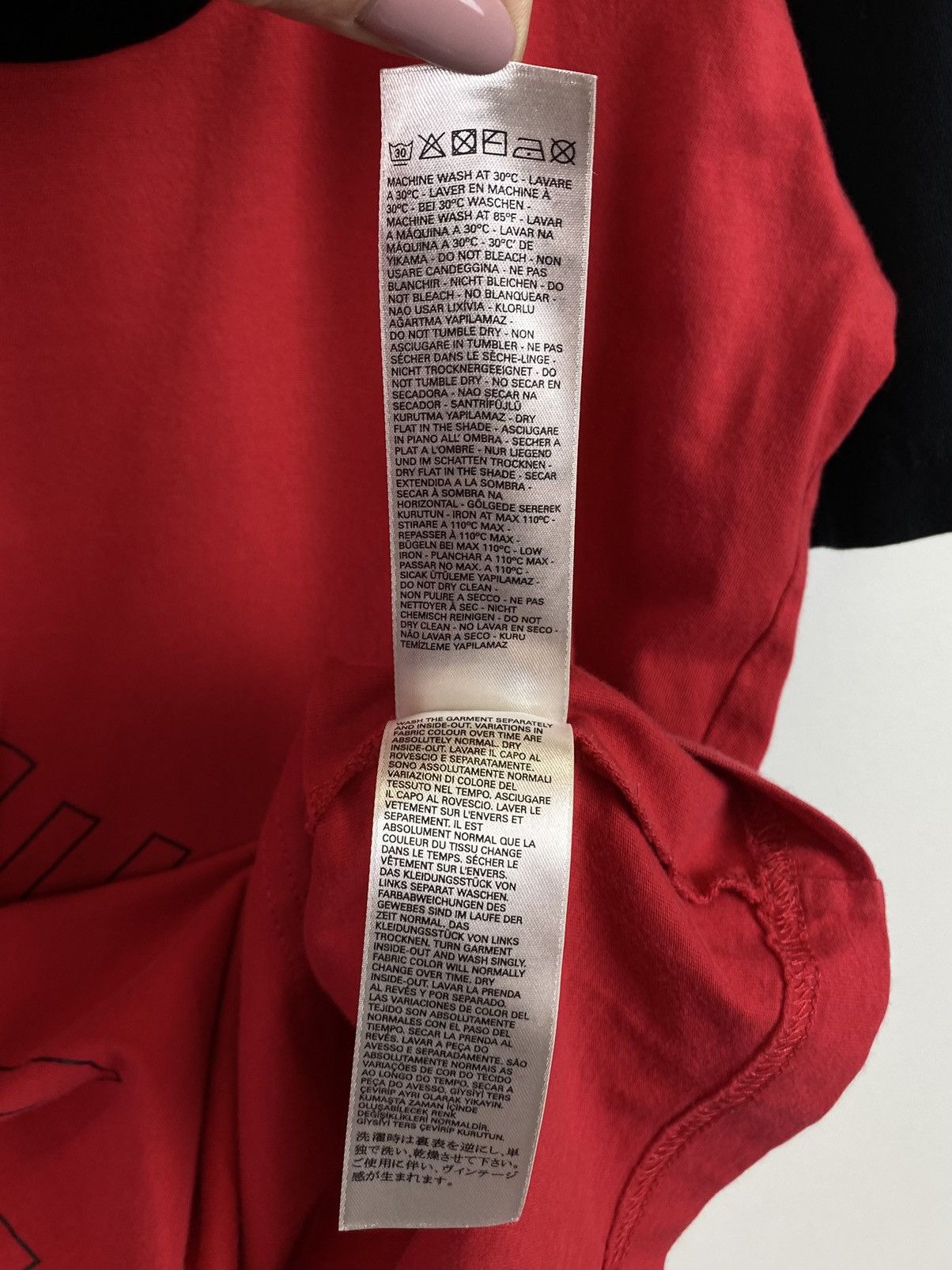 Diesel Diesel Big Logo Y2K T-Shirt Oversized Baggy Size XXL Red Top Size US XXL / EU 58 / 5 - 5 Thumbnail