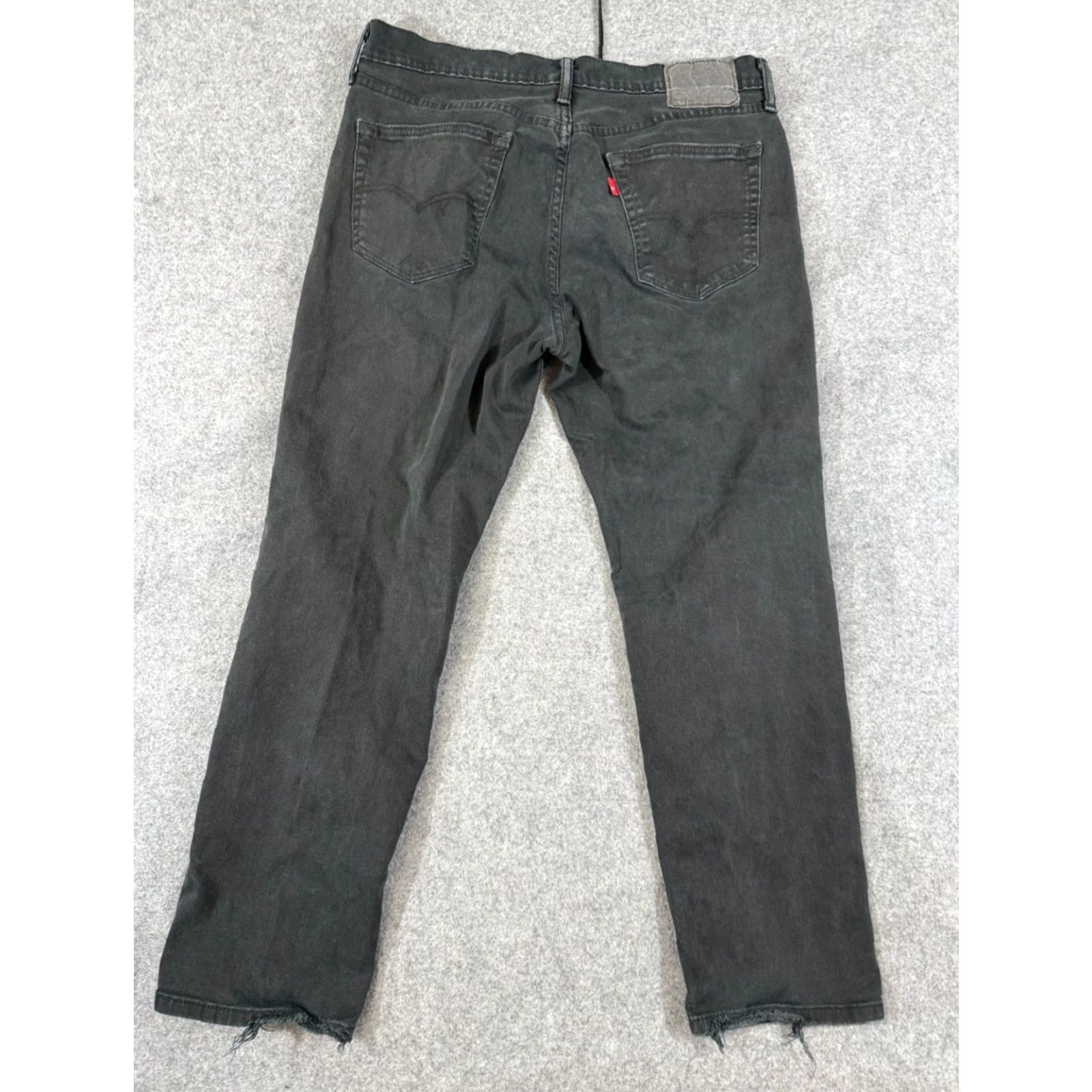 Levi's Levi’s 541 Jeans Mens 34X30 Black Tapered Leg Stretch Denim 5-Pockets Size US 34 / EU 50 - 7 Thumbnail