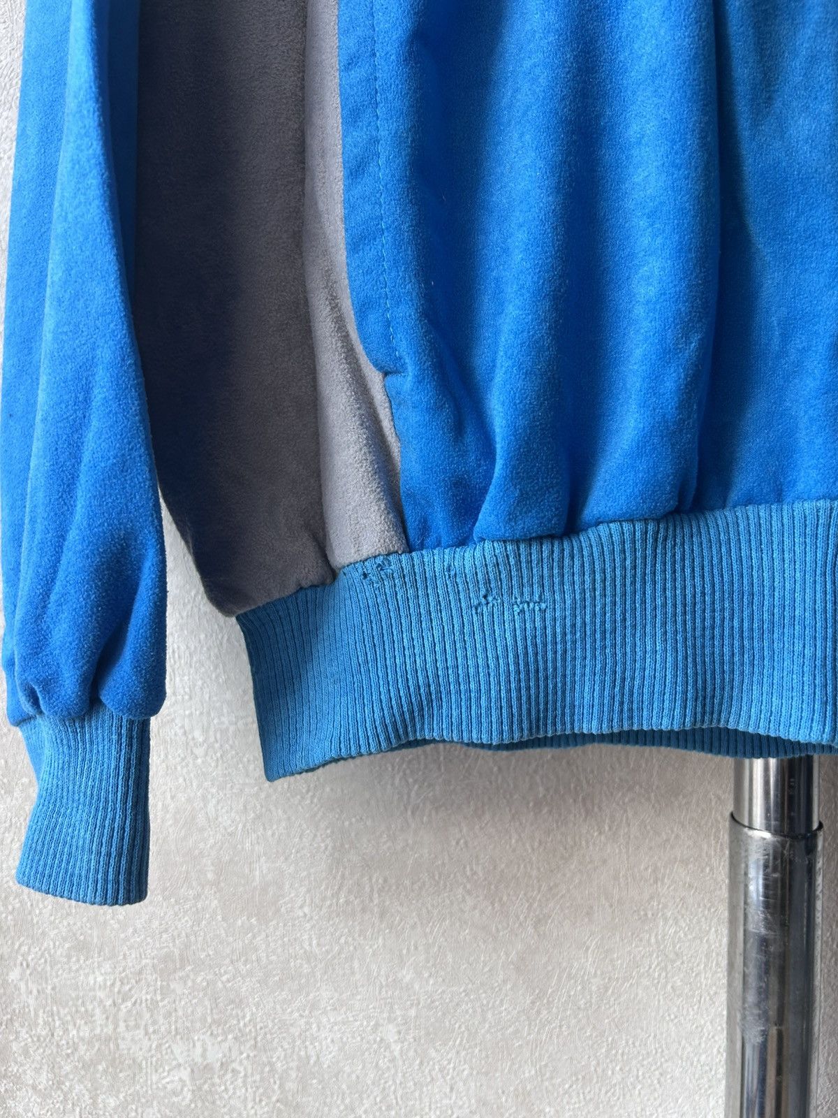 Adidas 80s Adidas Vertex Velour Zip Up Jacket Made in France Size US M / EU 48-50 / 2 - 13 Thumbnail