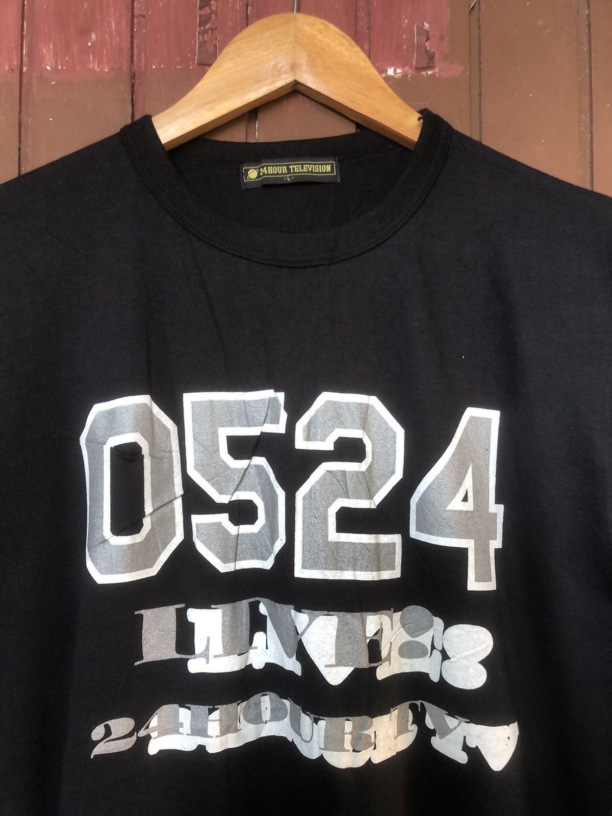 Japanese Brand Vintage 90s 24 Hour Television 0524 Live Tshirt Size US M / EU 48-50 / 2 - 2 Thumbnail