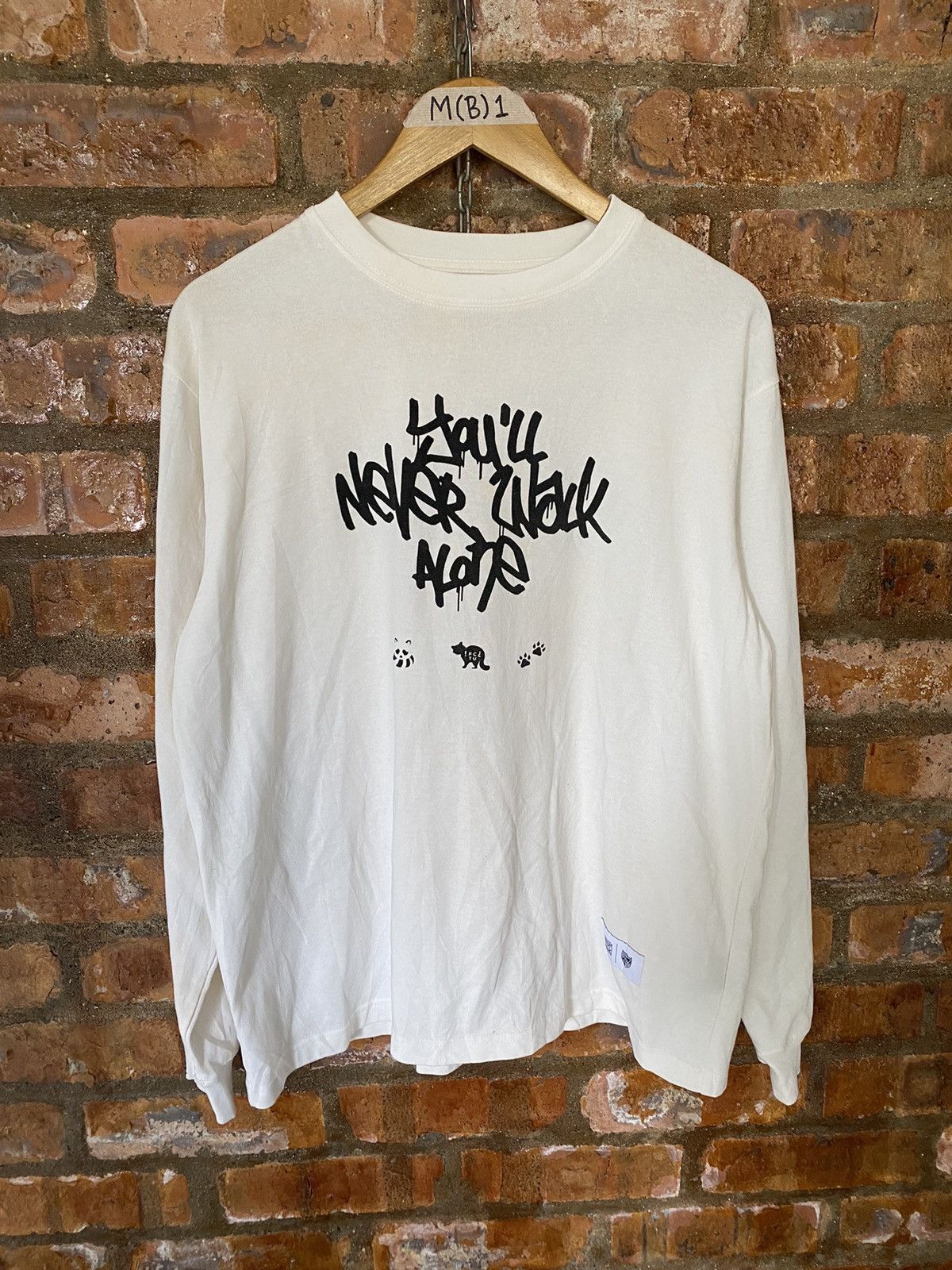 Haze × Hysteric Glamour × Japanese Brand 2000s Numeral Japan Haze You Never Walk Alone Size US L / EU 52-54 / 3 - 2 Thumbnail