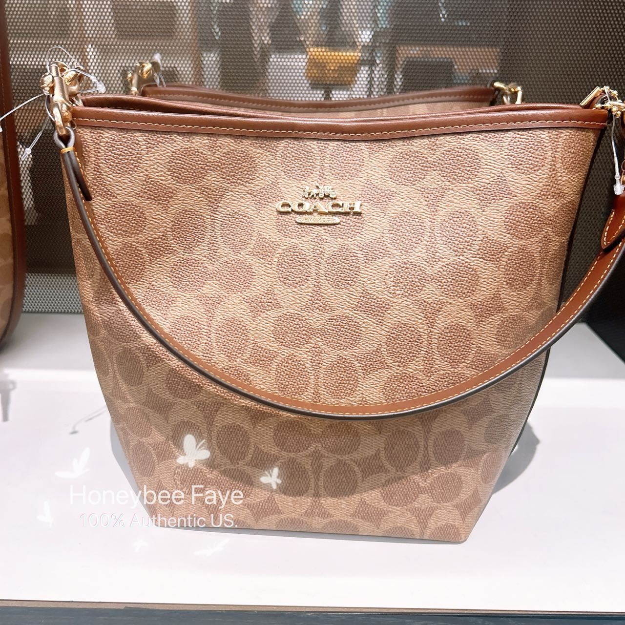 Authentic newest Coach Bucket Bag