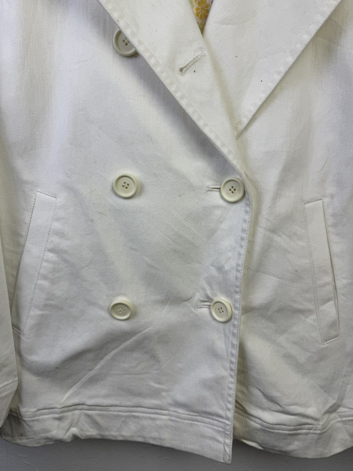 Lacoste Lacoste denim double-breasted jacket Size L / US 10 / IT 46 - 3 Thumbnail