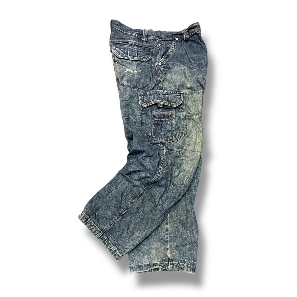 JNCO Vintage Piko baggy with rivet jeans Size US 35 - 1 Thumbnail