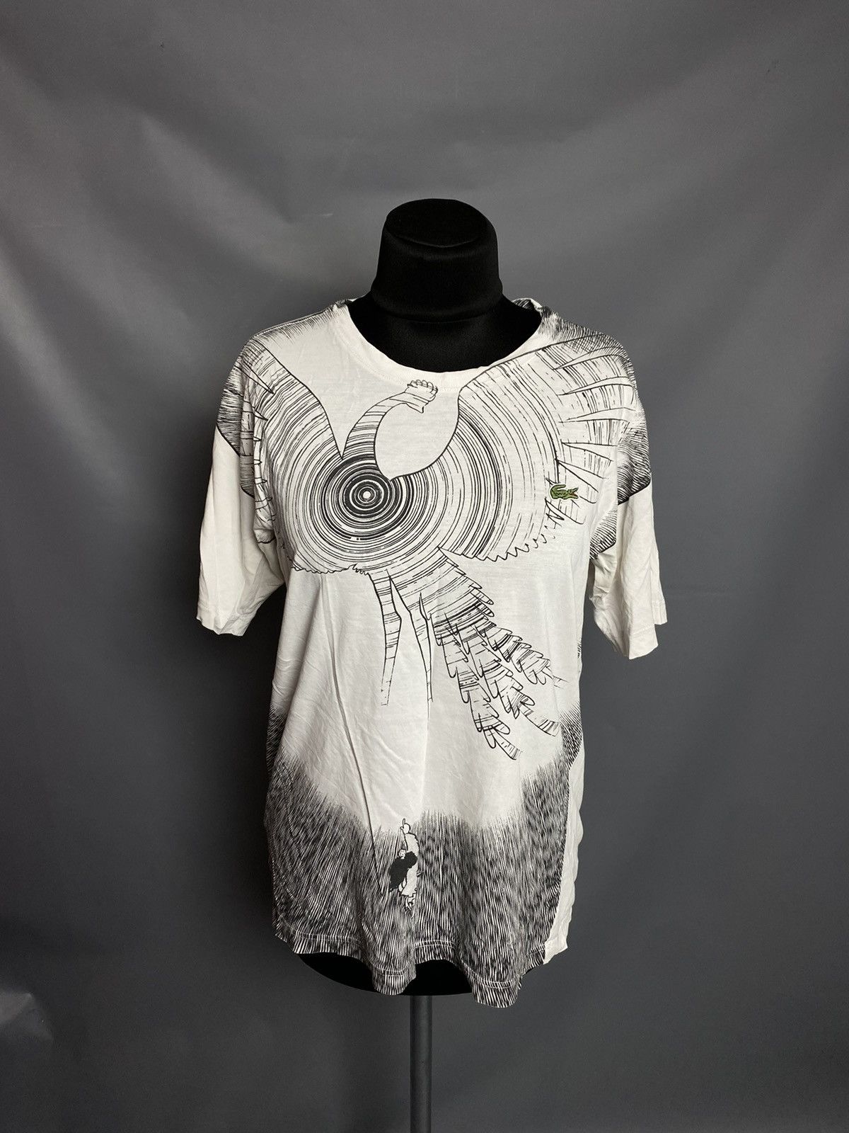 Lacoste Lacoste Live L!ve Osamu Tezuka T Shirt Size XXS / US 00 / IT 34 - 1 Thumbnail