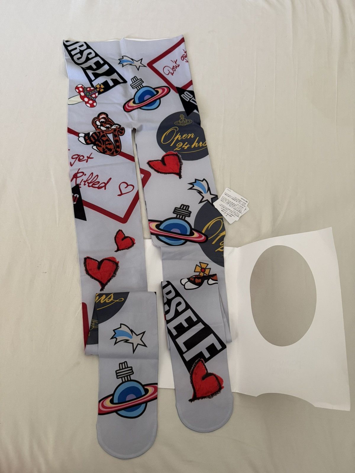 Vivienne Westwood Authentic New Vivienne Westwood tiger tights carton designs Size ONE SIZE - 4 Thumbnail