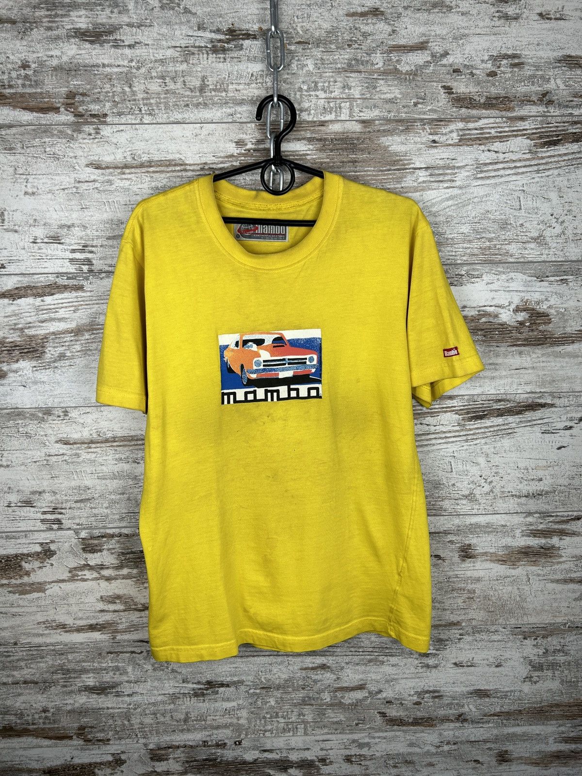 Vintage Mens Vintage Mambo T Shirt streetwear y2k rare big logo Grailed