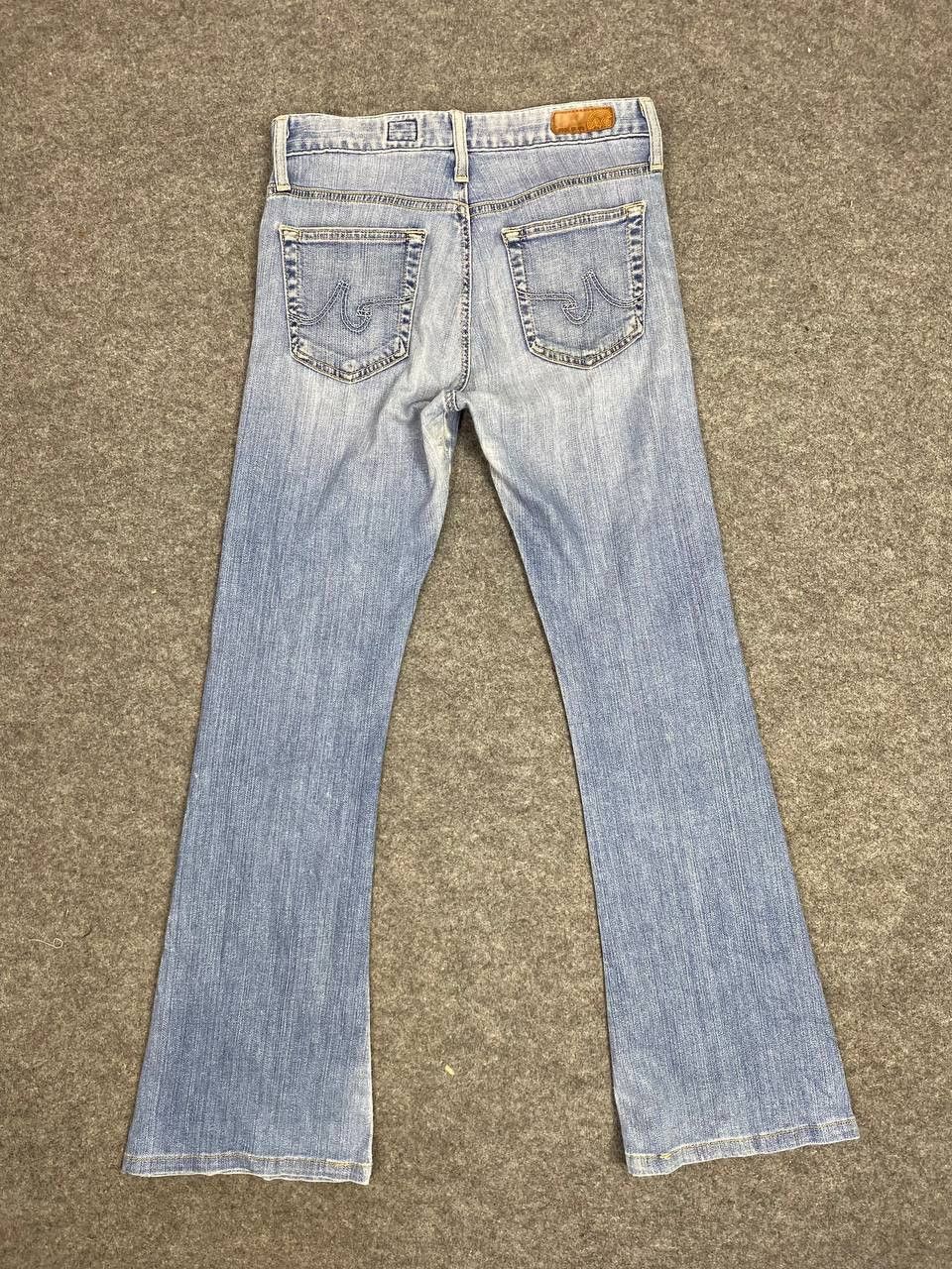 AG Adriano Goldschmied adriano goldschmeid the farrah 70s bell bottom denim Size 30" / US 8 / IT 44 - 1 Thumbnail