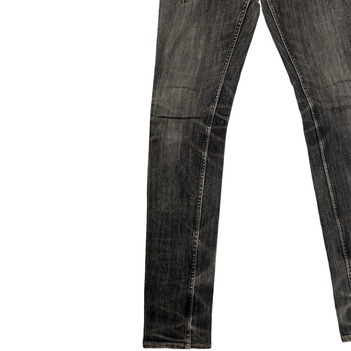 Number (N)ine AW07 Black Pain Denim Size US 30 / EU 46 - 5 Thumbnail