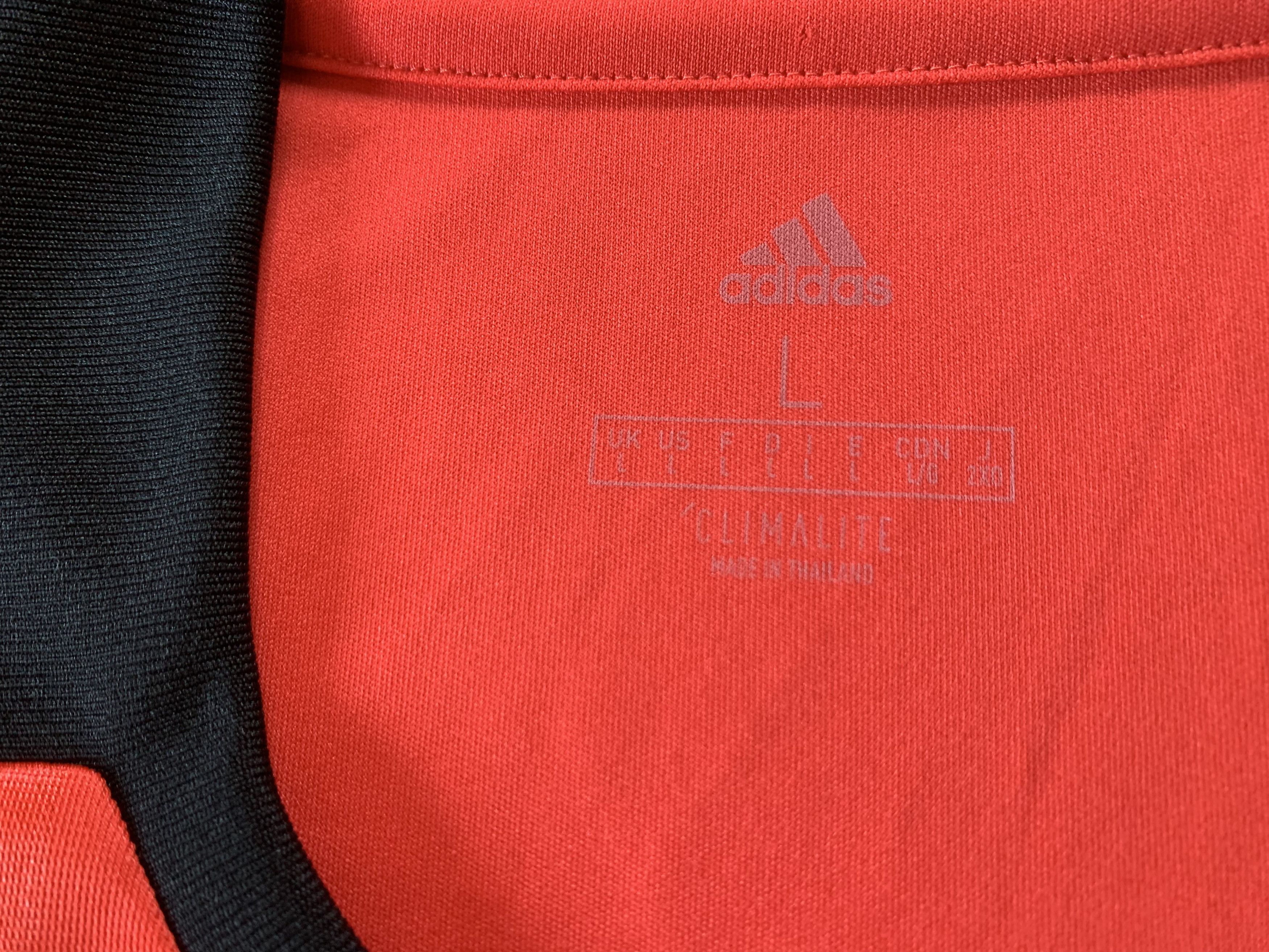 Adidas Adidas Referee Red Long Sleeve Jersey Size US L / EU 52-54 / 3 - 6 Thumbnail