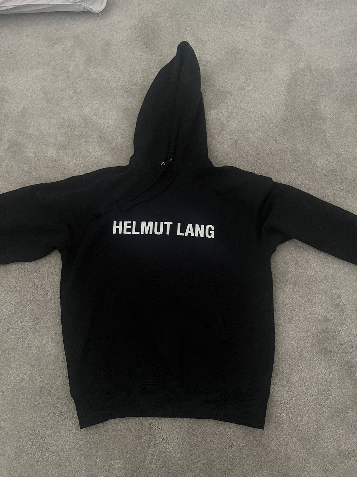 Image of Helmut Lang Black Hoodie, Men's (Size Small)