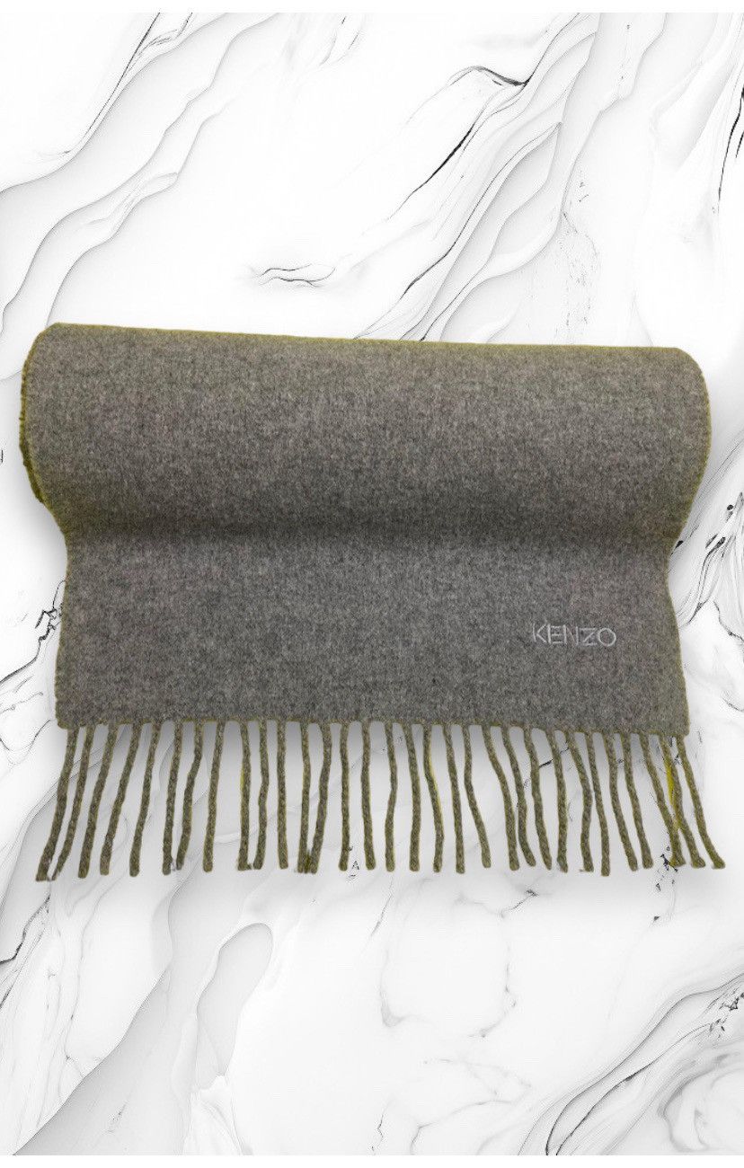 Designer × Kenzo Kenzo Wool Scarf Size ONE SIZE - 1 Thumbnail