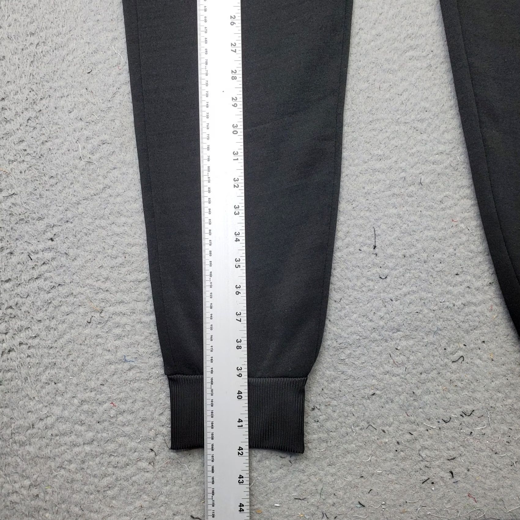 Vintage Bello Mens XL/XXL Black Athletic 4 Bar Sweatpants, Drawstring Waist, Gym & Training, Pockets, Breathable, Regular Size, Inseam 29" Size US 36 / EU 52 - 6 Thumbnail