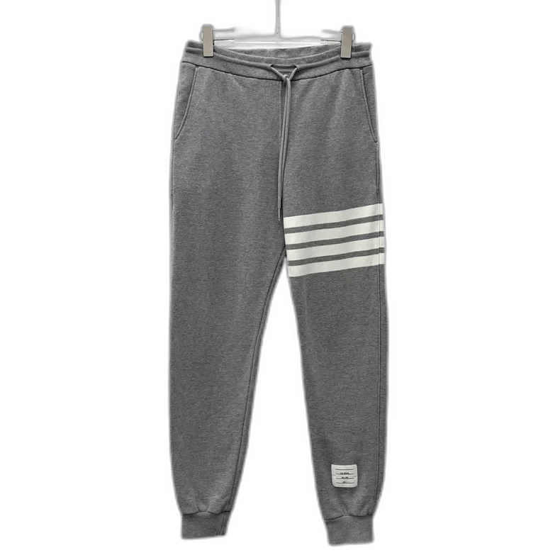 Thom Browne Thom Browne Gray Classic Sports Pants-yf Size US 26 / EU 42 - 1 Thumbnail