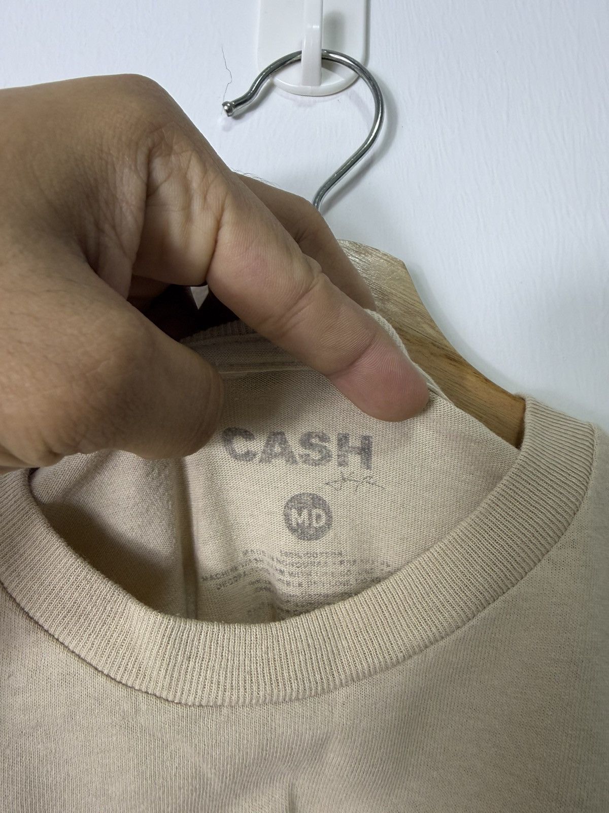 Band Tees Johny Cash "Walk The Line" Band Tee Size US M / EU 48-50 / 2 - 4 Thumbnail