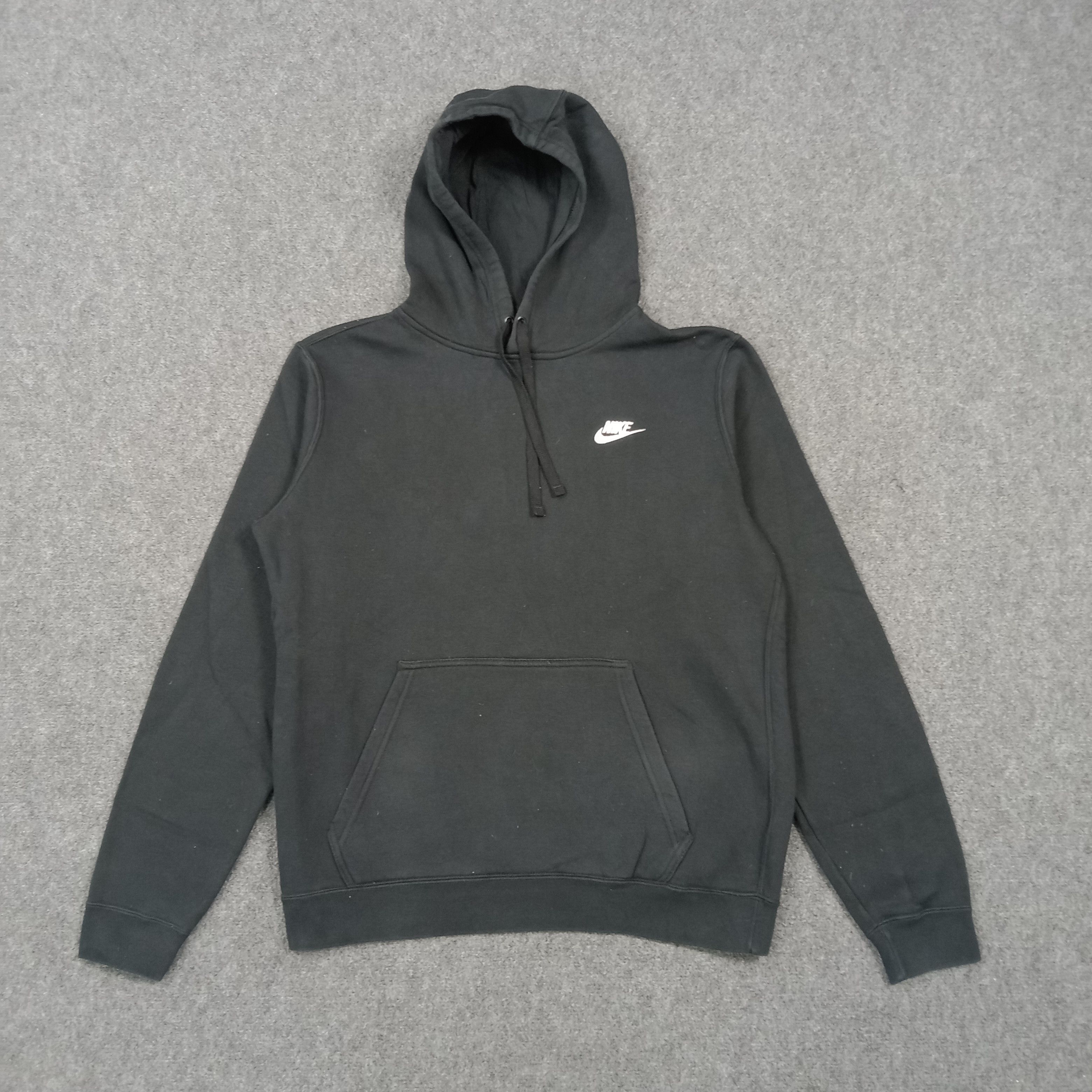 Nike Nike Hoodie Black Embroidery Swoosh Pullover Hoodies C278N21 Size US L / EU 52-54 / 3 - 1 Thumbnail