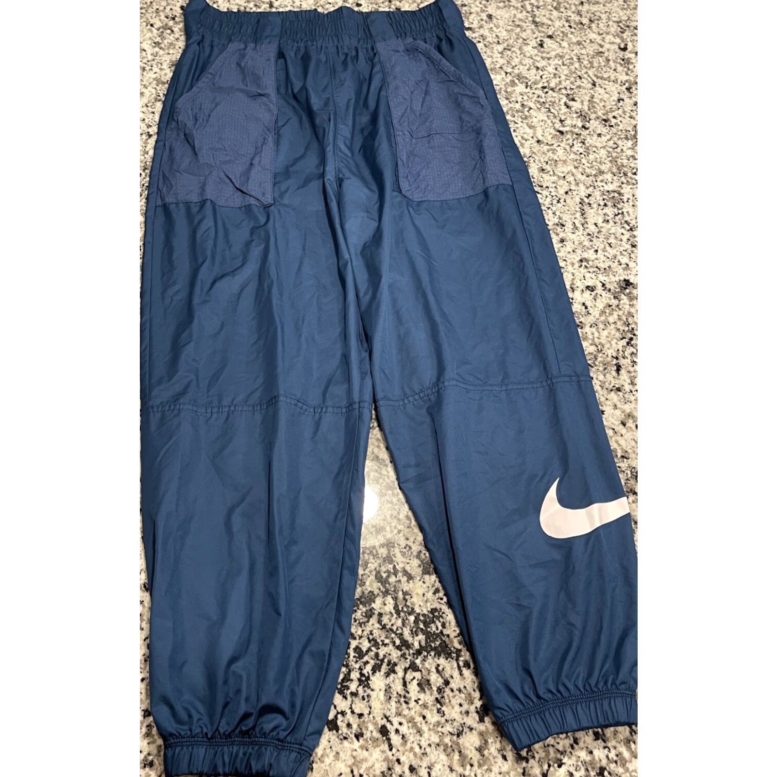 Nike Nike Swoosh Pants Women’s Activewear Jogger L Valerian Blue/White - 30 Inseam 25 In Belt Not Included Size 36" / US 14 / IT 50 - 3 Thumbnail