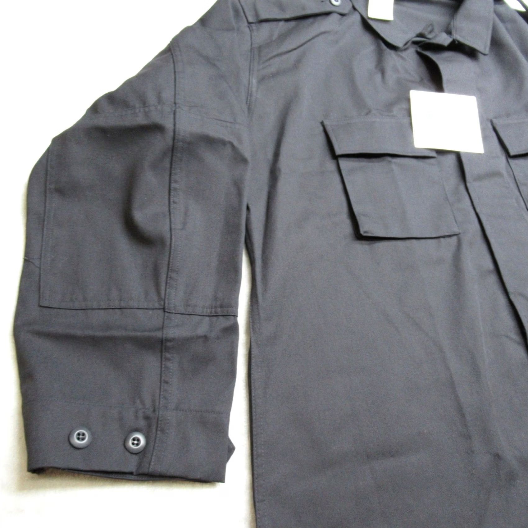 Propper Propper Shirt Mens XL Black BDU Coat 2 Pocket Military Work Utility Uniform NEW Coat Jacket Casual Workwear Mens XL Black Propper Size US XL / EU 56 / 4 - 6 Thumbnail