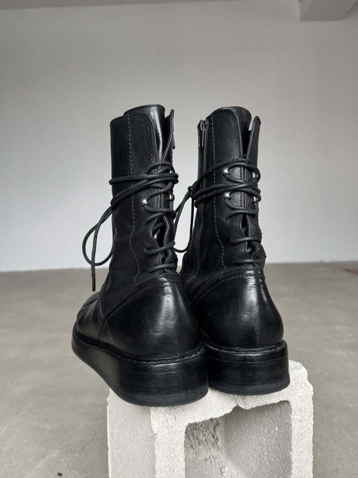 Ann Demeulemeester Backlace Boots Victor