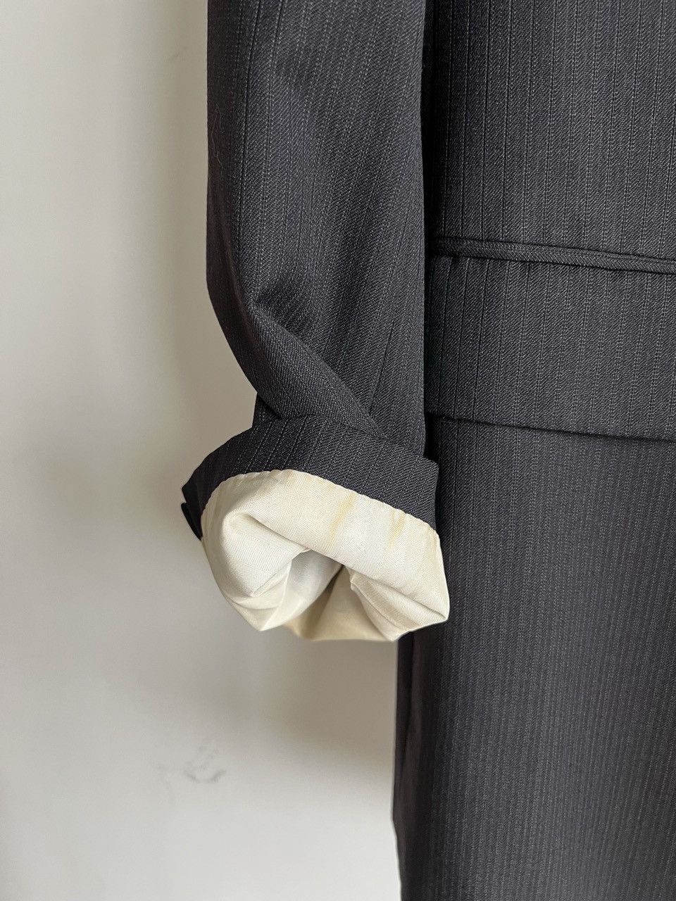 Yohji Yamamoto Yohji Yamamoto Pour Homme Costume D'Homme 3BS Jacket Blazer Size US XL / EU 56 / 4 - 5 Thumbnail