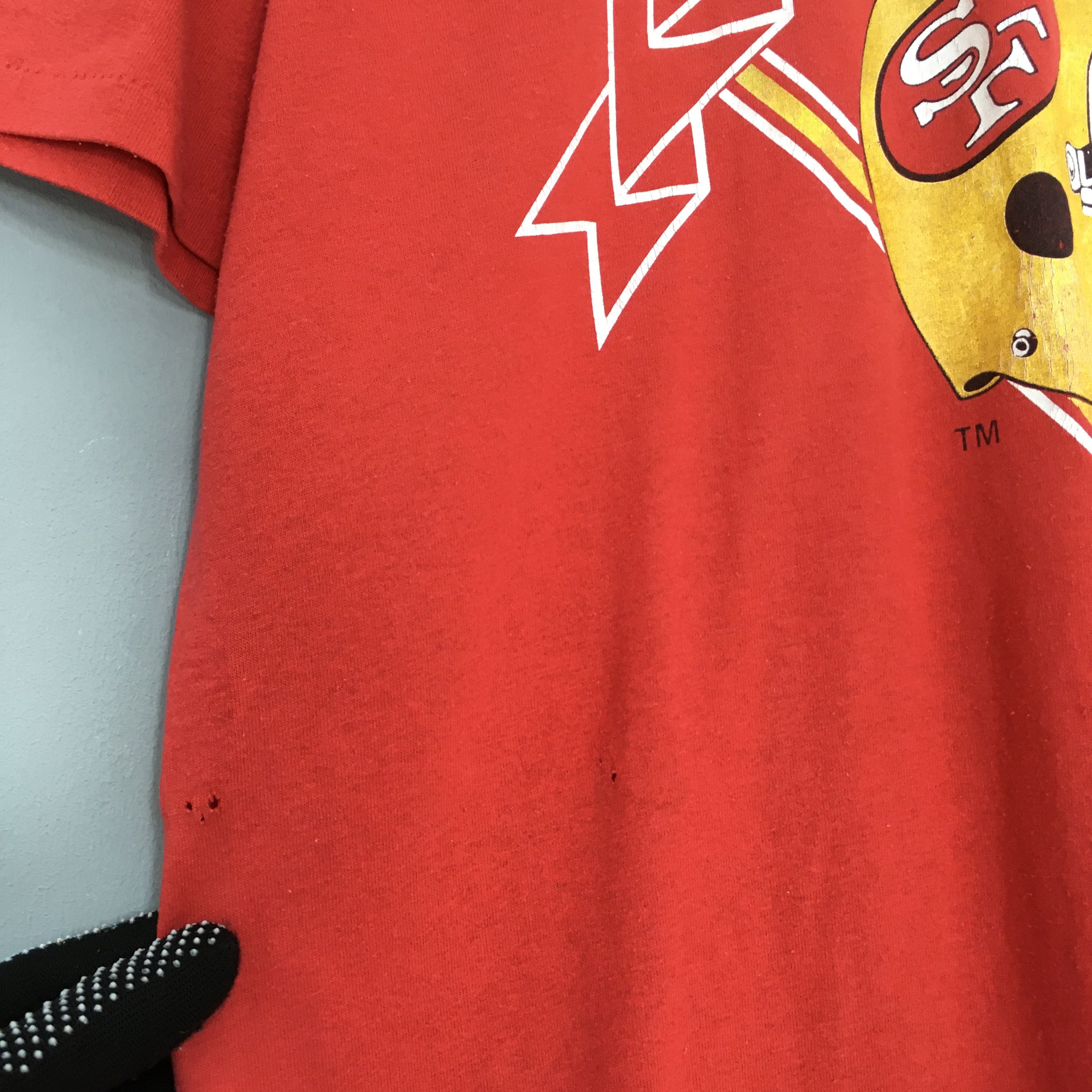 NFL Vintage 90s San Francisco 49ers NFL T Shirt Large Size US L / EU 52-54 / 3 - 6 Thumbnail