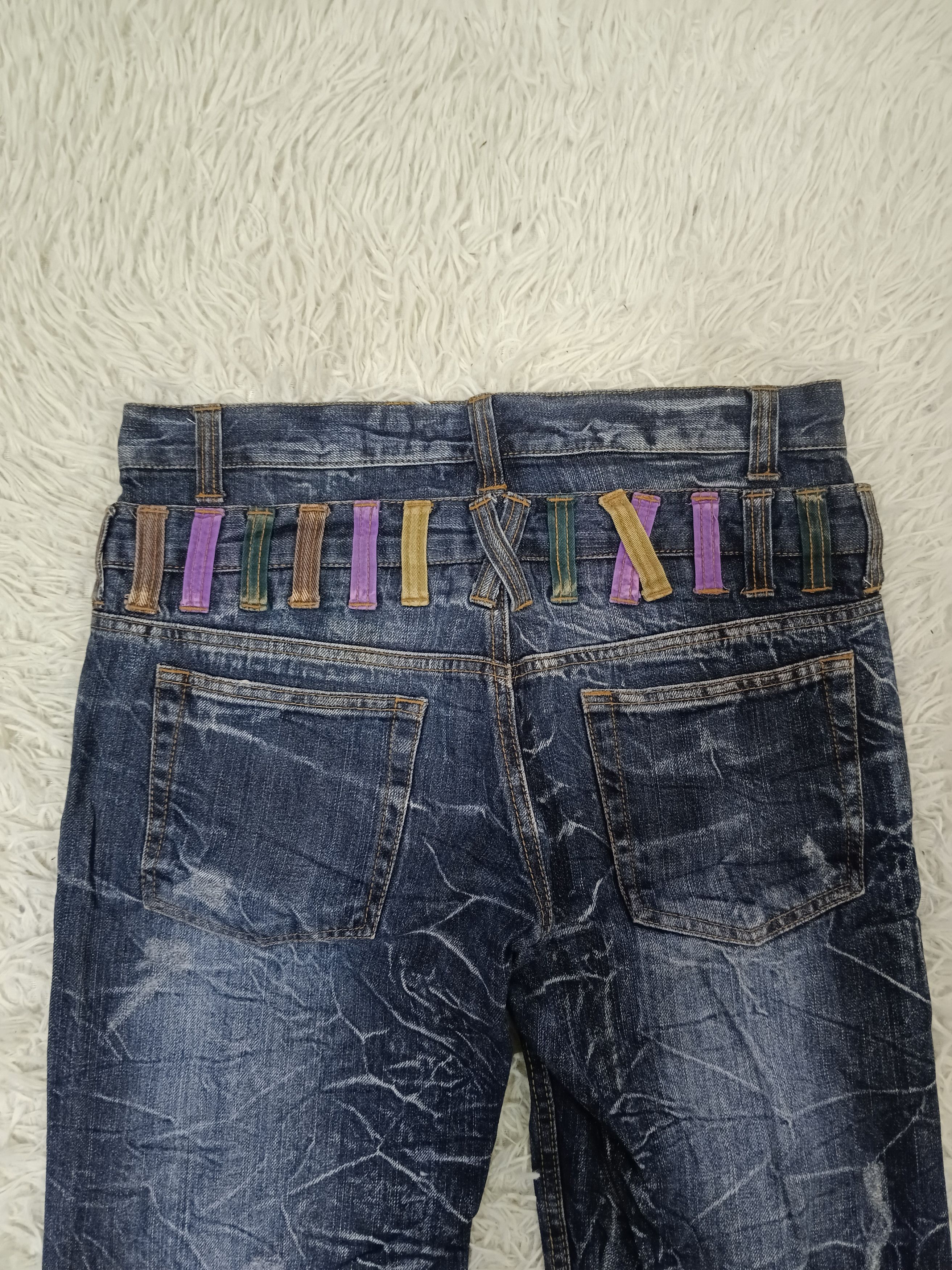 Japanese Brand DiSTRESSED ELECTRIC ⚡ JAPANESE BRAND BY NYLAUS Size US 32 / EU 48 - 4 Thumbnail
