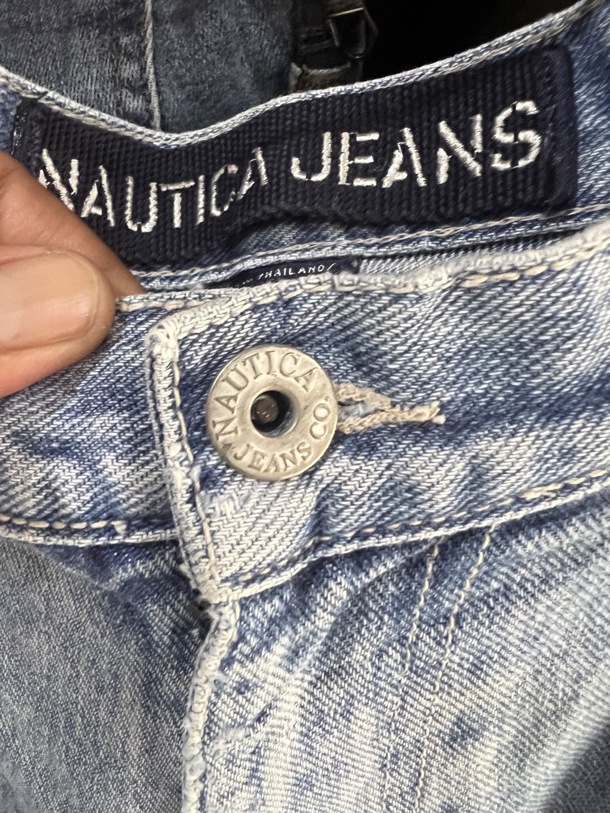Nautica 🔥Nautica Jeans Distressed Carpenter Denim Size US 34 / EU 50 - 9 Thumbnail