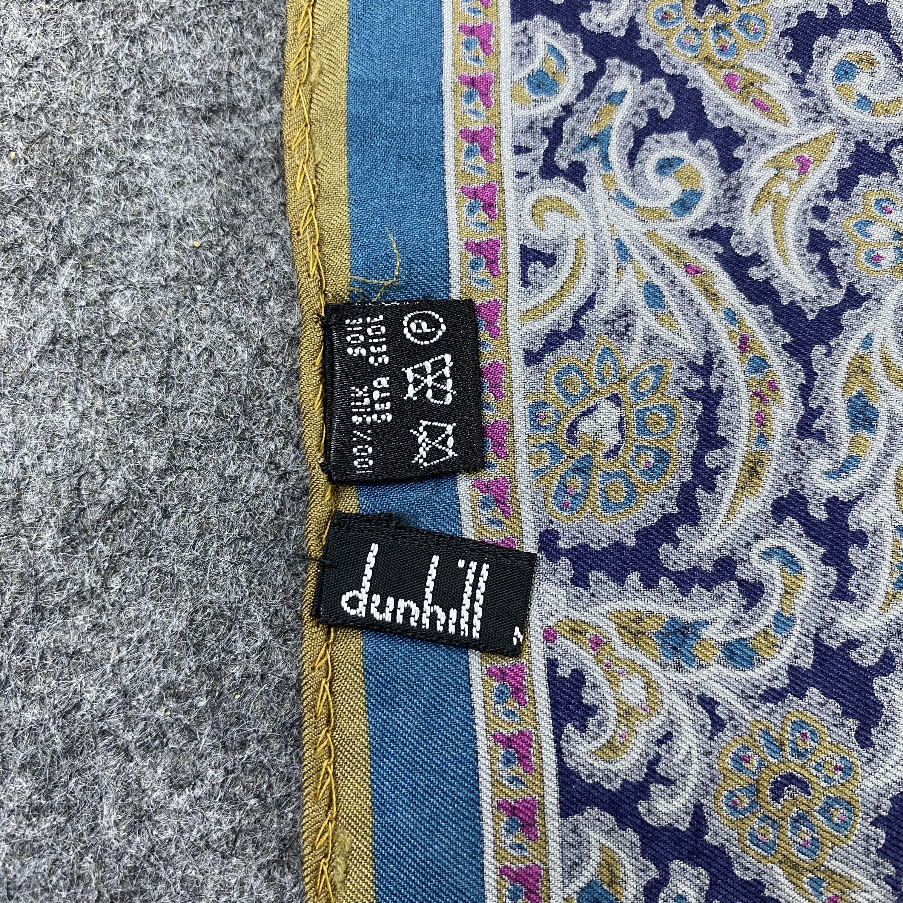 Alfred Dunhill Dunhill Handkerchief Neckerchief Bandana-B2044 Size ONE SIZE - 8 Thumbnail