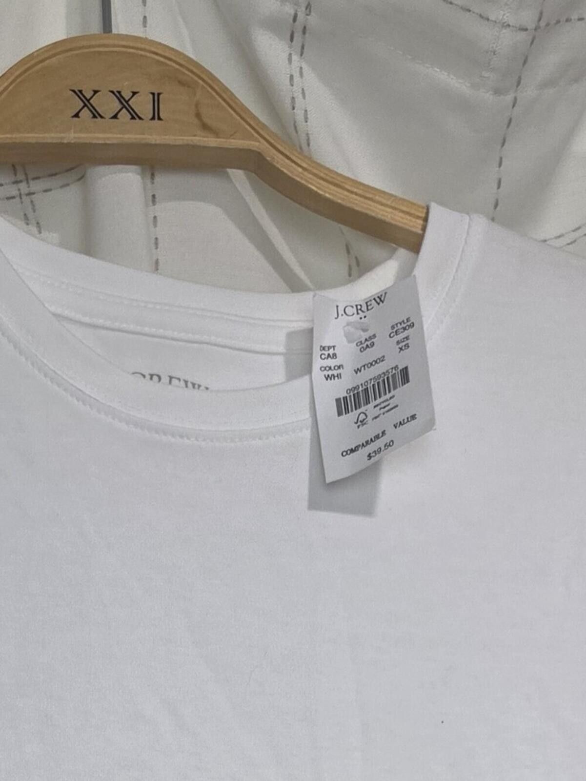 J.Crew J Crew Essential Tee- XS Size XS / US 0-2 / IT 36-38 - 5 Thumbnail