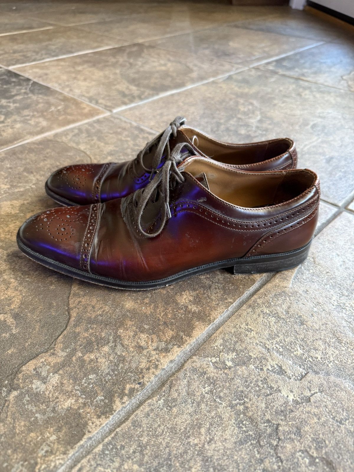 Bruno Magli Bruno Magli Dress Shoes Size US 7 / EU 40 - 4 Thumbnail