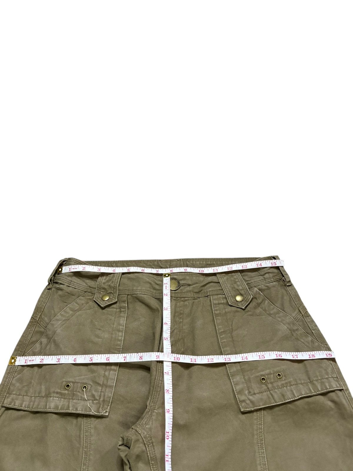 Japanese Brand Vintage Japanase Brand Loose Baggy Jeans Size US 31 - 13 Thumbnail