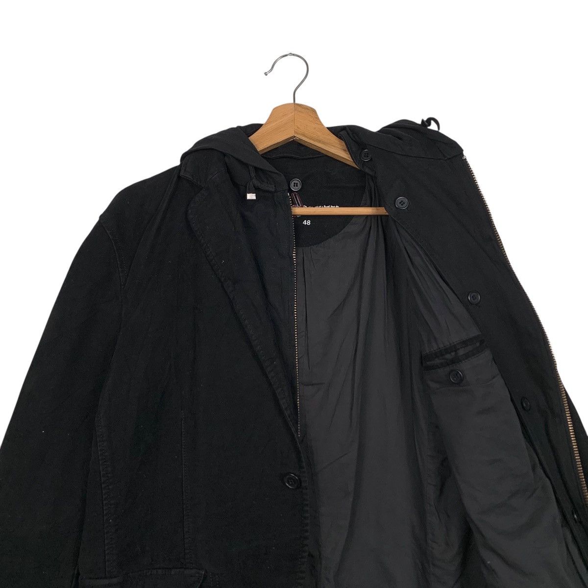Adolfo Dominguez ☀️Adolfo Dominguez hoodie zipper button jacket Size US M / EU 48-50 / 2 - 4 Thumbnail