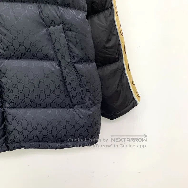 Gucci Gucci Colour-blocked logo dark pattern full-print hooded l Size US S / EU 44-46 / 1 - 4 Thumbnail