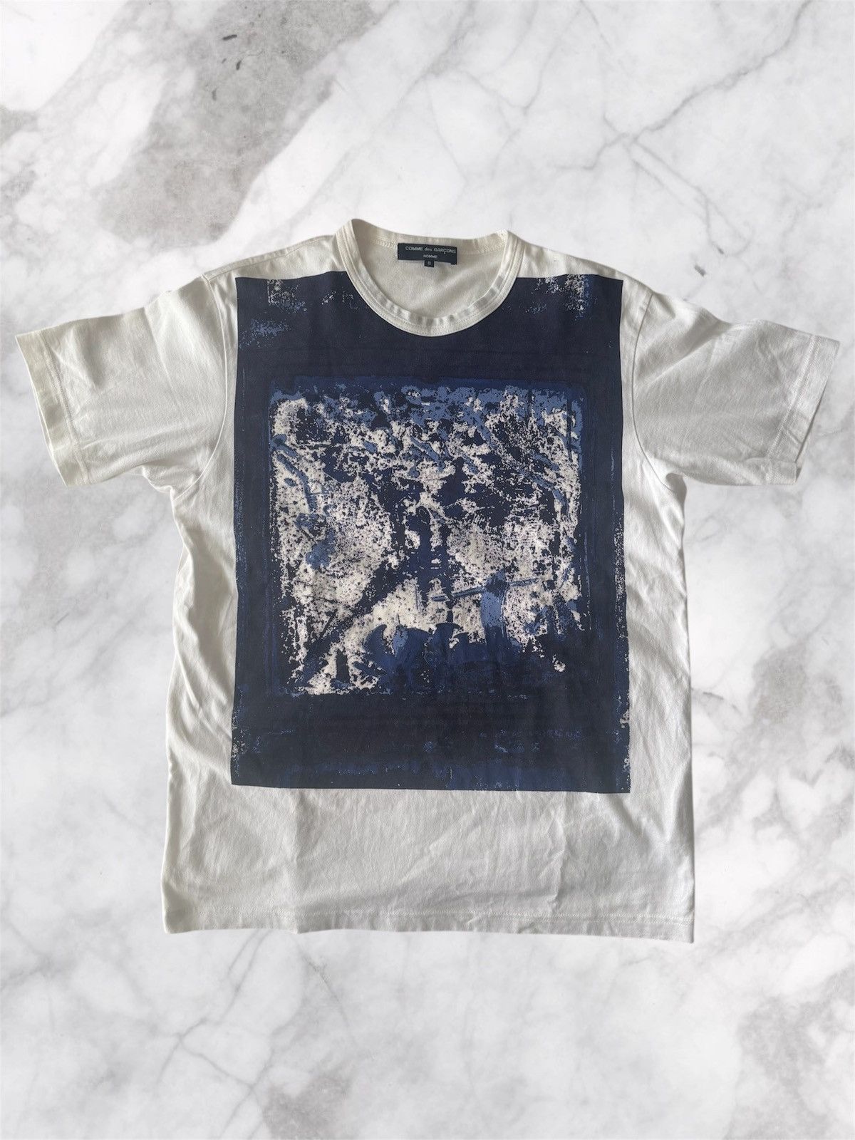 Comme des Garcons Super rare Comme des Garcons AD2017 Print Tee Size US S / EU 44-46 / 1 - 1 Thumbnail