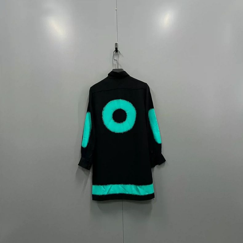 Balenciaga Balenciaga size 36 Spray-painted circle shirt Size S / US 4 / IT 40 - 2 Thumbnail